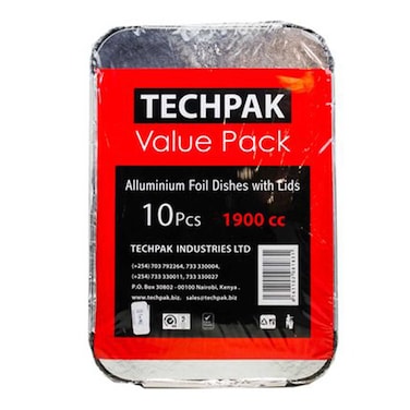 TECHPAK ALU.CNTNR 1900CC W/LID EX.L