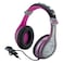 KIDdesigns LOL Surprise Kid Safe Wired Bluetooth Kids Headphones - Pink/Black