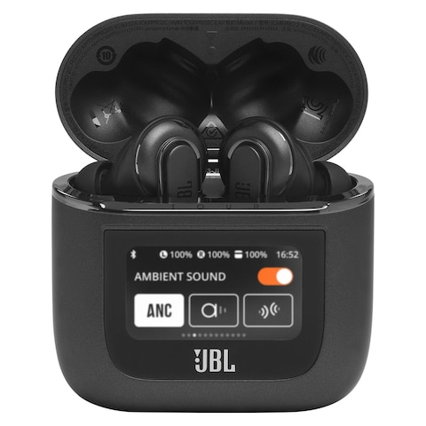 JBL Tour Pro 2 True Wireless Noise Cancelling Earbuds Black