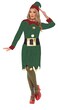 Elf Costume Green With Dress Hat &amp; Belt M