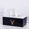LINGWEI Tissue Case Tissue Box Cover Napkin Holder Rectangular Facial Tissue Holder Case Dispenser Facial Tissue Box Cover Holder Tissue Case Box S-2