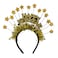 New Year Star Headband Gold