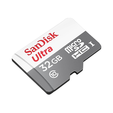 سان ديسك أولترا UHS-I 100 ميكرو أس دي بطاقة ذاكرة  بطاقة ذاكرة ميغابايت/ثانية  فئة 10 32 غيغابايت