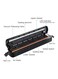 Generic Automatic Vacuum Sealer Black 14.2x1.97x2.1inch