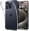 Spigen Liquid Crystal designed for iPhone 15 Pro Max case cover - Crystal Clear