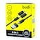 Budi DC180AB 6 in 1 Charge, Sync Cable 2.4A 0.6 Meter