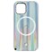 Lumee Halo Selfie Case for Apple iPhone 12 Mini - Studio-Like Front &amp; Back Light w/ Variable Dimmer &amp; Micropel AntiBacterial Protection Wireless Pass-Through Charging - Bolt