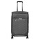DKNY Signature 4 Wheel Soft Casing Luggage Trolley 68cm Black