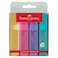 Faber-Castell Textliner 46 Pastel Highlighters Set Multicolour 4 PCS