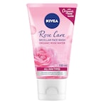 Buy NIVEA Face Wash Micellar Rose Care with Organic Rose All Skin Types 150ml in UAE