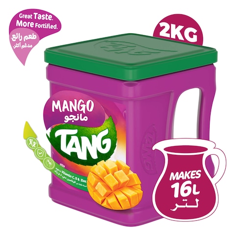 Tang Mango Flavoured Powder Drink 2kg Tub, Makes 16L