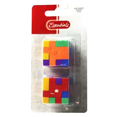 Essentials Puzzle Eraser 2 Pieces
