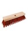Marrkhor Portable Hard Broom Stick, Red/Beige