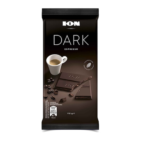 Ion Dark Chocolate with Espresso - 90 gram