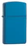 Zippo 20494 Slim High Polish Blue Windproof Lighter