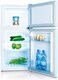 Arrow 80 Liter Double Door Refrigerator With Defrost, RO-119RDK - 2 Years Warranty (Installation Not Included)