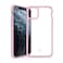 ITskins iPhone 11 PRO Hybrid Solid cover/case Dual Layer with HEXOtek 2.0 Drop Protection &ndash; Pink &amp; Transparent