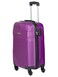 Senator Hard Case Medium Luggage Trolley Suitcase for Unisex ABS Lightweight Travel Bag with 4 Spinner Wheels KH120 Purple