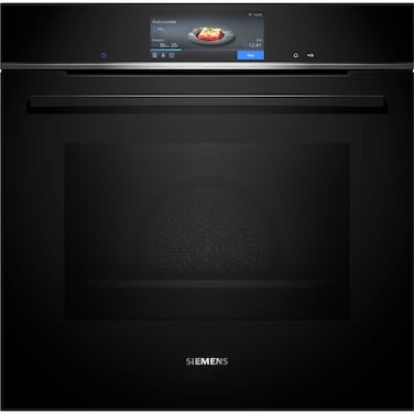 Siemens iQ700 Built-in Oven HB778GNB1M Black 71L 60x60cm