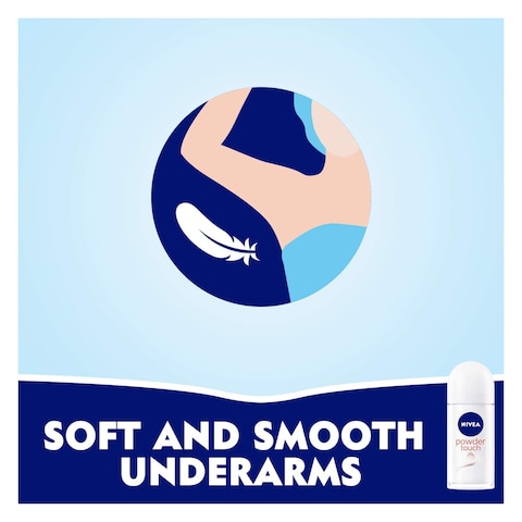 Nivea Powder Touch Roll on Deodorant - 50 ml