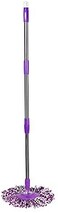 Generic - Spin Mop Pole Handle Replacement for Floor Mop 360 No Foot Pedal Version Purple