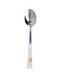 Delcasa 6-Piece Tea Spoon Set White/Yellow
