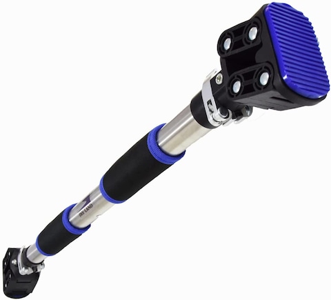 Sky Land Fitness Doorway Pull Up And Chin Up Bar Upper Body Workout Bar For Home Exercise Em 1865, Blue