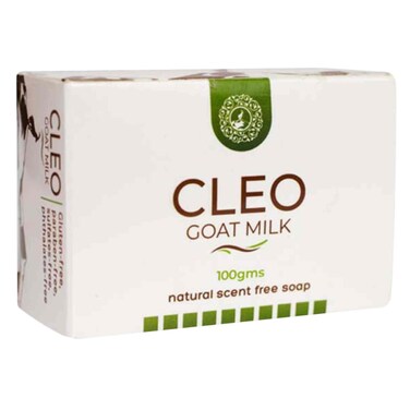 Cleo Nature Handmade Goat Milk Soap Bar 100g