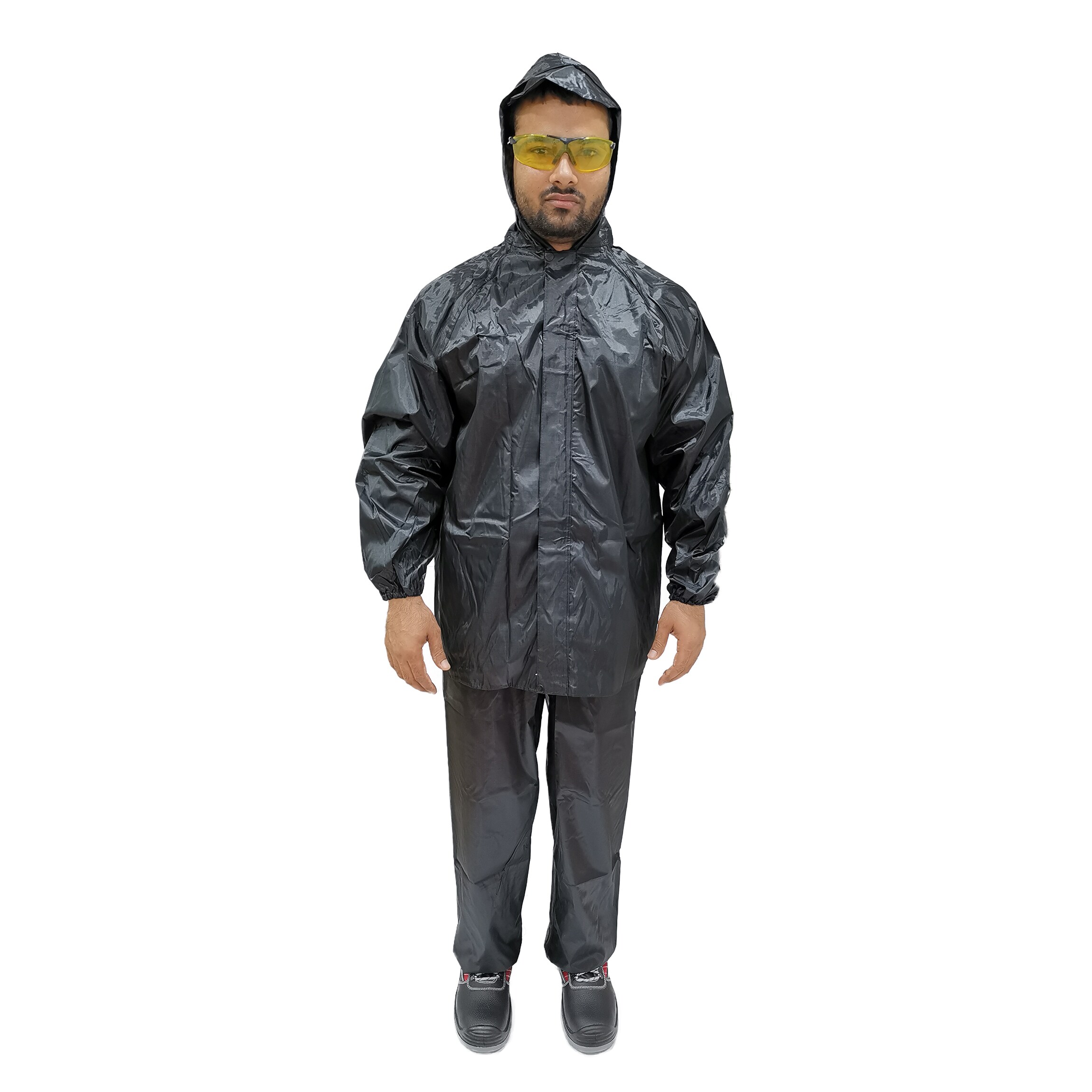 Buy Workman Rain Suit Oxf Ym 03 Black 3XL Online | Carrefour UAE
