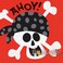 Theme Parties Pirate Fun 16 pcs Beverage Napkins