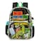 Eazy Kids 17" Set of 3 School Bag with Lunch Bag and Pencil Case Dinosaur - Black