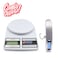 Combo Offer - Buy 1kg to 50 kg Digital Luggage Scale + Electronic Kitchen Scale Digital Display Weight Checker, Weight Machine