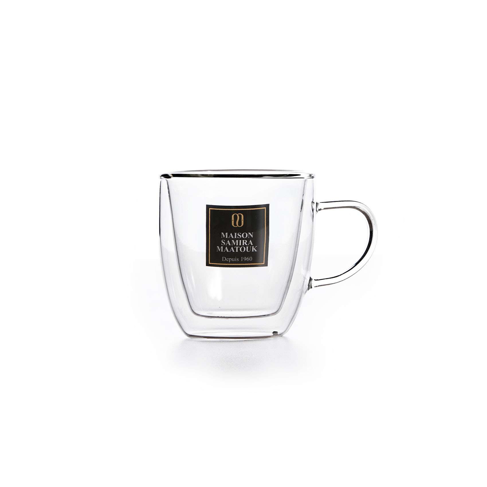 Maison Samira Maatouk Doubled-Walled Cappuccino Cup