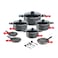 Tefal Cooking Pot Set - 11 Pieces - Gray