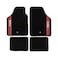 Sparco - Universal Car Mats B Black/Red