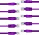 Cat 6 Ethernet Cable 2M  Patch Cable, Ethernet Cable, Network Cable, Internet Cable - 2 METER Purple - 10 PCS - DKURVE&reg;