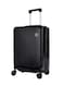Front Open Cover 20 inch Large Capacity Trolley Suitcase, Password Case, Universal Wheel Suitcase(Black