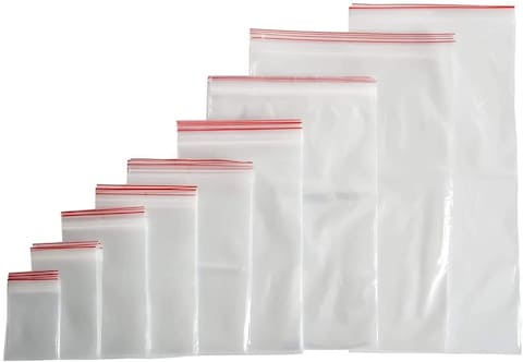 Storage Bags Clear Ziplock Bags Buy Markq [100 Piece] X Inches