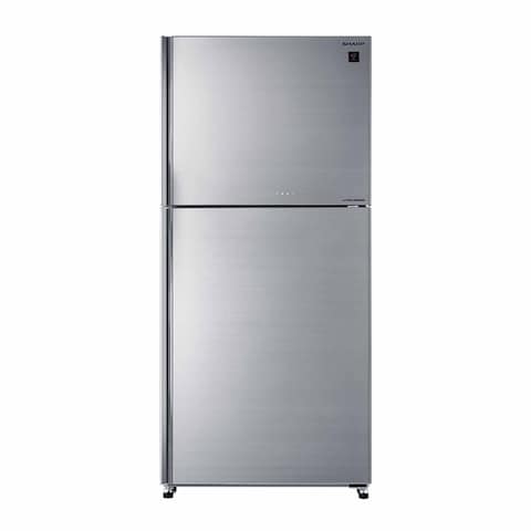 Sharp Refrigerator Inverter Digital No Frost - 538 Liter - Silver - SJGV69GSL