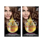 Buy Garnier Olia Ammonia-Free Permanent Hair Colour 6.0 Light Brown Pack of 2 in UAE