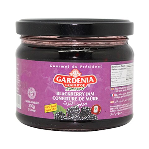 Gardenia Blackberry Jam 330g