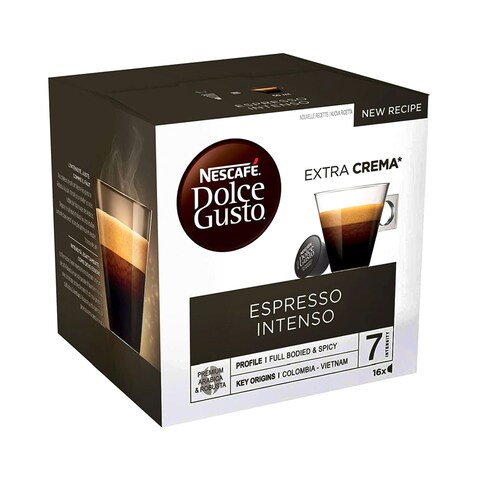 Buy Nescafe Dolce Gusto Espresso Intenso 112g Online Carrefour Qatar
