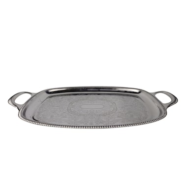 أبو حامدة صينية تقديم ستانلس ستيل - 60 سم