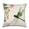 Rishahome Dragonfly Printed Cushion Cover, 45x45 cm