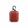 FOCUS - Apple AirPods Leather Case Protective Shell with Hook Keychain for Charging Case