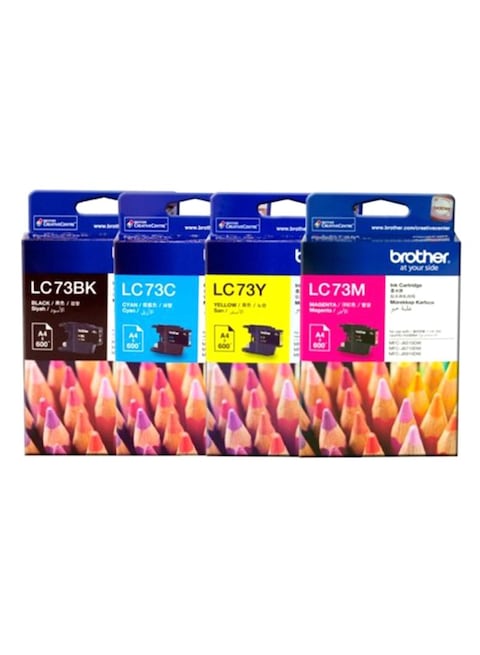 Brother 4-Piece Ink Cartridge Set black