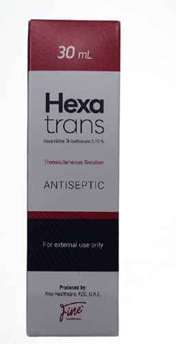 Buy Hexa trans antiseptic transcutaneous solution for bacterial and ...