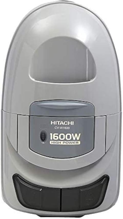 Hitachi 1600W Powerful Bagless Vacuum Cleaner, High Suction Power With 5L Big Dust Capacity, Cloth Filter, Blower Function, Rug, Floor &amp; Crevice Nozzle, Brush, CVW160024CBSWR