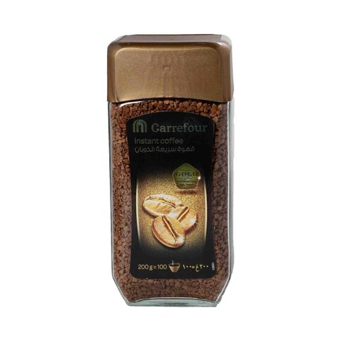 Carrefour Coffee Gold Instant 200 Gram Online | Carrefour Jordan