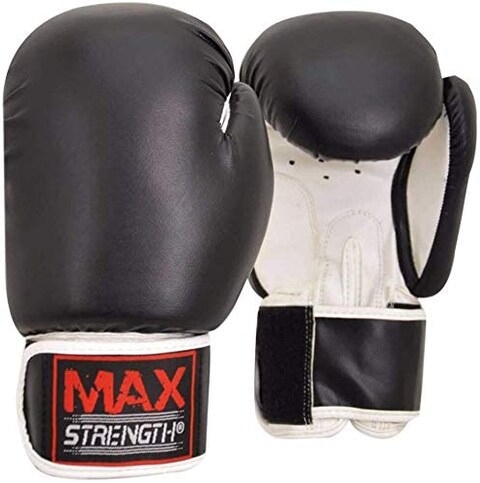 Max Strength Boxing Gloves Kick Punch Bag Muay Thai UFC Fight Training Mitts 12 Oz